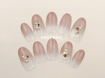 ファストネイル 広島駅前店(FAST NAIL)/フラワー 【12090】