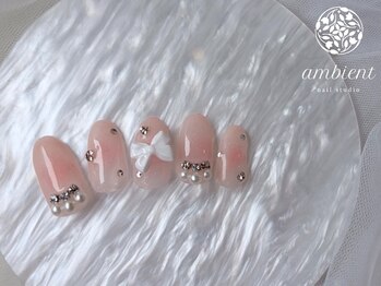 ネイルスタジオ アンビエント 表町店(Nail Studio ambient)/定額プレミアムアート【4月】