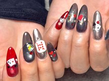モルフォ 千駄ヶ谷(Morpho)/マグネットポーカーネイル