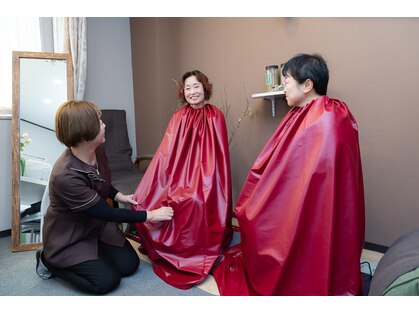 マヤ暦とよもぎ蒸しサロンマダムくみこの部屋の写真