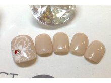 セレクトネイル ココ 秦野店(SELECT NAIL COCO)/フット　フラワー