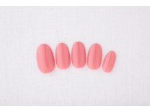エムスラッシュ ネイル 新百合ヶ丘店(M.SLASH)/ピーチコーラルネイル