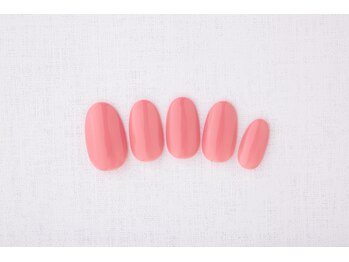 エムスラッシュ ネイル 新百合ヶ丘店(M.SLASH)/ピーチコーラルネイル