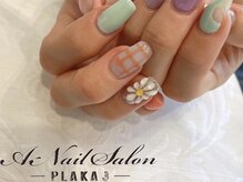 エーネイルサロン プラーカ本店(A-Nail Salon)/カジュアルパステル