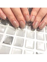 アース コアフュールボーテ 松本庄内店(EARTH coiffure beaute)/クリアフレンチ　12000円