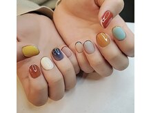 ローラネイル(Roller nail)/ジェルフレンチコース¥8500