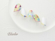ブランロール 中目黒店(Blanl'or)/カラフル☆モヤモヤNAIL