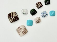 ネイルサロンクイール 宇都宮店(NAIL SALON QUILL)/ミラーリーフアート♪