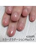 ☆カラーグラデーション+ラメがけ 4,300円! 【ハンド】