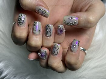 ネイルサロン スタイル(STYLE)/ミラーアートネイル