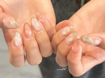 アンク(ankh.)の写真/【enoi導入店】話題の質感×SHIZUKA厳選アートの融合◇こだわりニュアンス定額で旬のトレンドを自分らしく