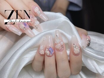 ゼン ネイル デザイン 池袋(ZEN NAIL DESIGN)/題長さだしやり放題×つけ放