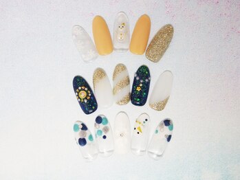 ティーエヌ 名古屋矢場町店/デザインネイル¥6980