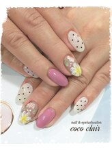 ネイルアンドアイラッシュサロン ココクレール(cococlair)/お客様ネイル♪