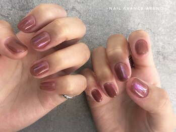 ネイル アヴァンス あべのルシアス店(Nail AVANCE.)/サテンネイル 大野