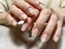 アイネイルズ 渋谷店(I nails)/先端ぷっくり3Dニュアンス