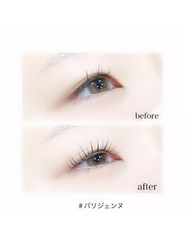 アイラッシュ ネイル バイ キララ(eyelash nail by KIRARA)/パリジェンヌ