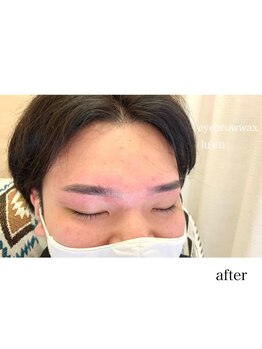 ルアン 表参道店/メンズ美眉毛スタイリング