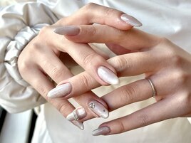 マグネットグラデーションネイル