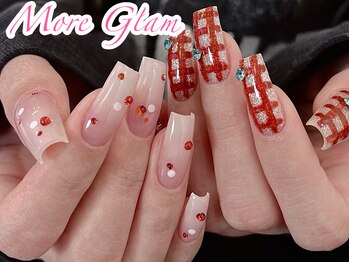 モアグラム 原宿竹下口店(More Glam)/秋ネイル/ボルドー