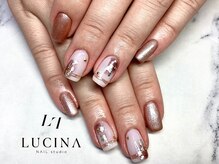 ネイルスタジオ ルキナ(LUCINA)/T-320 大人上品ニュアンスネイル