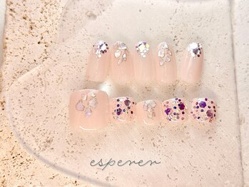 エスペレ 六本木(esperer)/*トレンドネイル 25/12*