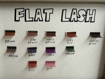 ル タン ドゥ ボヌール 新大阪本店/フラットラッシュのカラー♪