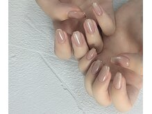 ランブルネイル(RAMBLE NAIL)/マグネットミラーネイル