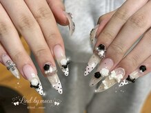 リンドネイル バイ モカ アンド ララ(Lind nail by moca and LaLa)/【mian】フレンチネイル