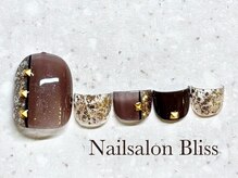 ネイルサロンブリス(nail salon Bliss)/定額FOOTシンプルアート￥5720