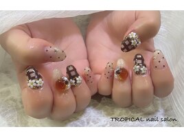 チェックネイル