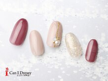 キャンアイドレッシー ヨコハマ元町店(Can I Dressy)/ボルドー/オフィス/シンプル