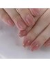 【HAND/Jr.nailist】ちゅるん" うる艶ワンカラー/ラメグラデ ¥2200