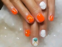 アグン(agung)/大理石風アートネイル