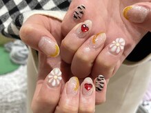 ルビー バイ イノセンシア(RUBY by INOCENCIA)/さりげなく虎ネイル！