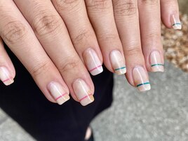 ピンク×グリーン★