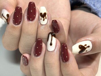 アトリエ フェム(atelier.fem)/【Valentine nail】