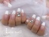 フレンチ/カラーグラデーション¥6480【新規/1ヵ月以内自店ジェルオフ無料】
