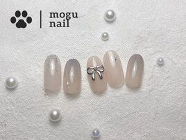 ワンホンネイル/リボンネイル