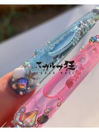 アクアリウムネイル
