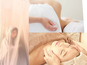エクラ(Eclat)の写真/《忙しい花嫁さん必見！顔も体も一度でケア》跡が残らないため、式前日まで施術可能！自分史上最高な姿で◎