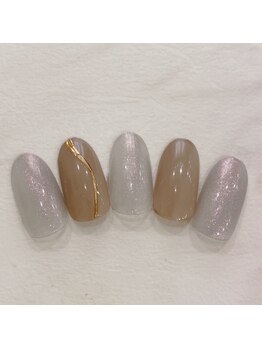 ナチュラ(Natura.)/大人のシンプルネイル