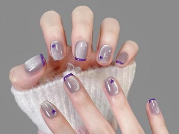 Nude Nailstudio 船橋店【パラジェル/フィルイン/マグネット/長さだし/持ち込み】の写真/ショートネイル派必見!上品で美しいシンプルネイル＆トレンドデザインが充実☆韓国/ワンホンネイルもお任せ