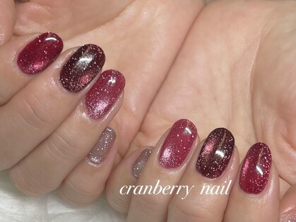 クランベリーネイル(cranberry nail)の写真