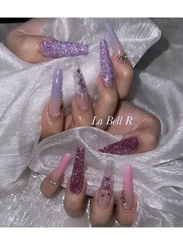 今日の春ネイル