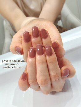 プライベート ネイルサロン マーマ(murmur)/色っぽワンカラー