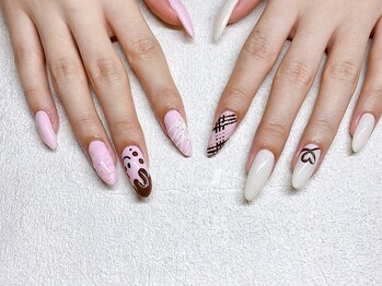 モレリア(morelia)/バレンタイン ネイル