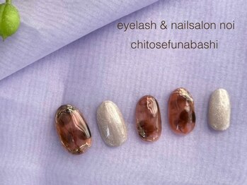 ノイ noi 千歳船橋店 ネイルサロン/2022.10月定額ネイル9900円3-1