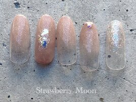 ベージュラメ　￥6980