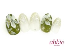 ネイルサロンアビー 北千住店(abbie)/カーキフラワー ¥13046